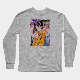 Retro Anime VHS Vintage 70s 80s 90s Long Sleeve T-Shirt